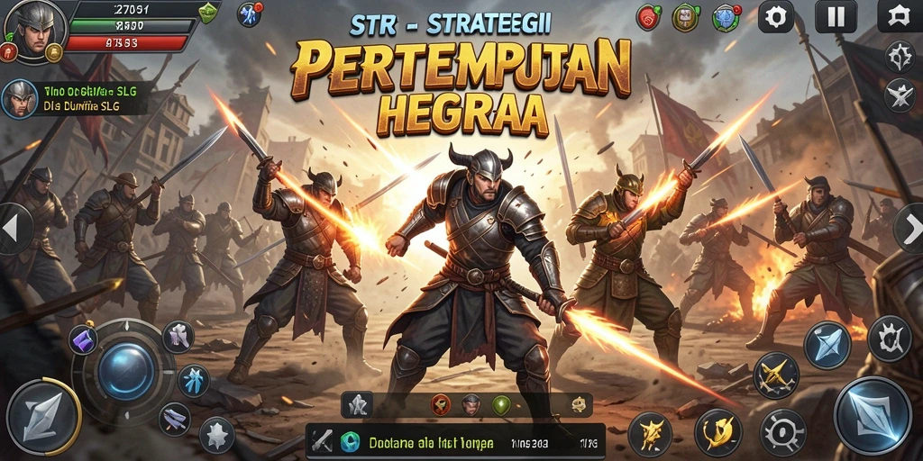 Tampilan utama gameplay 2757 yang menarik dengan dinamika SLG.