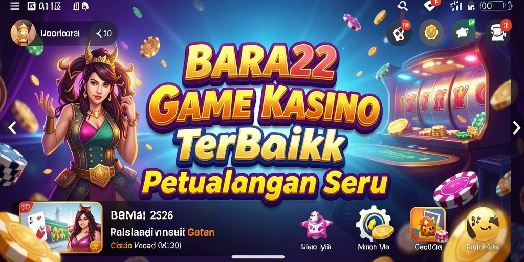 Tampilan gameplay BARA22 yang menegangkan dan menarik.