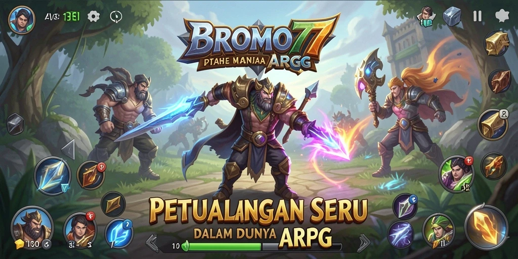 Tampilan gameplay seru di BROMO77 dengan aksi mendebarkan.