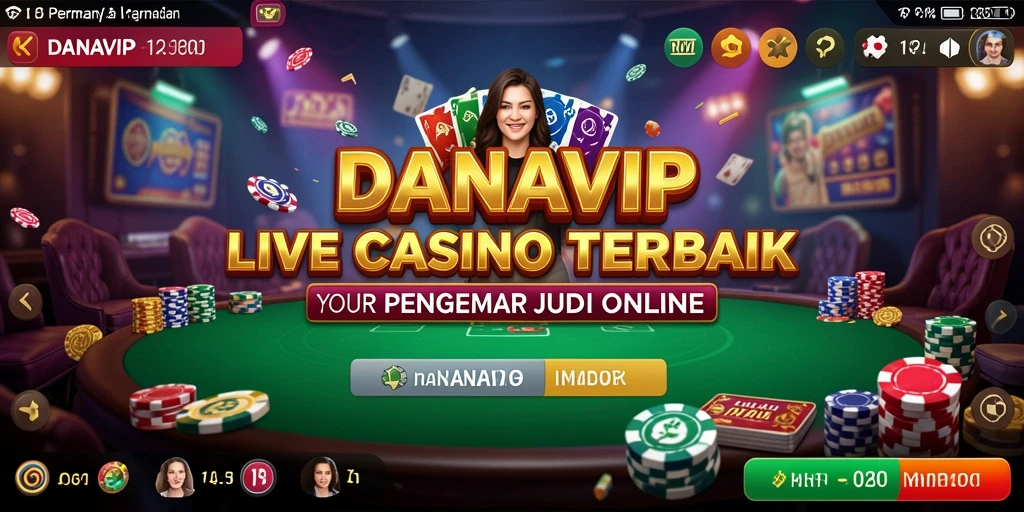Gameplay seru dengan dealer langsung di DANAVIP.