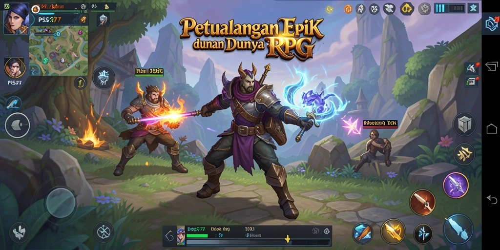 Gameplay PSG77 yang menegangkan dan penuh strategi RPG.